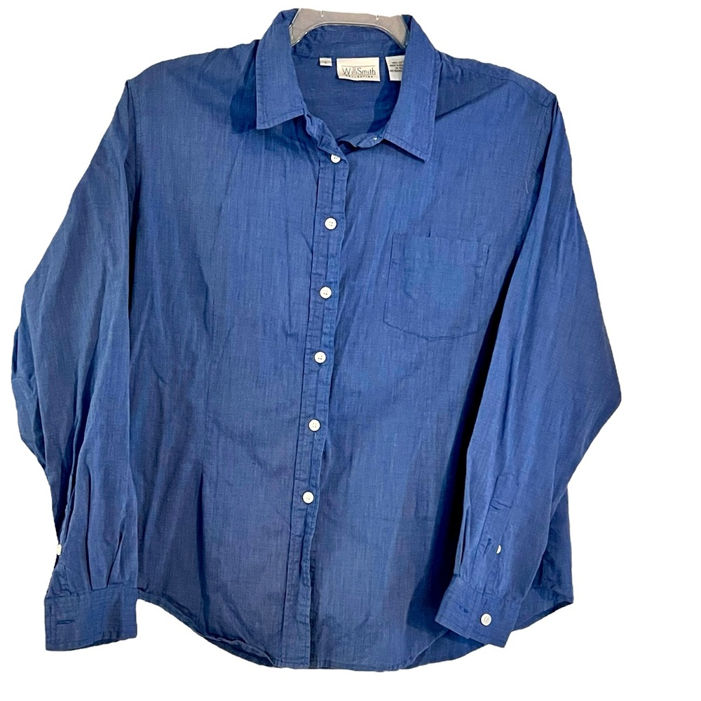 Willi Smith button up blouse size large